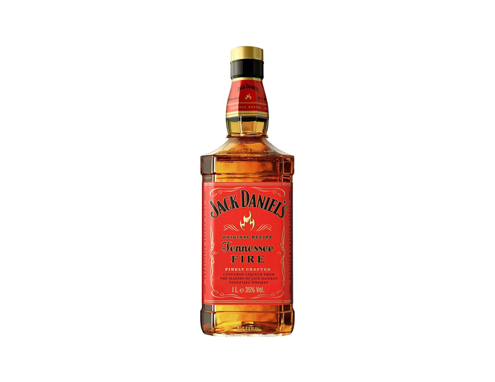 WHISKY JACK DANIEL´S TENNESSEE FIRE 1 L 